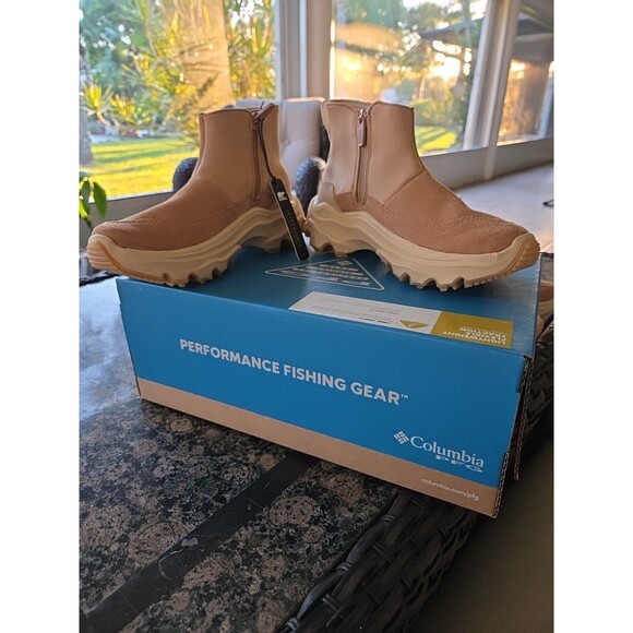 Sorel Kinetic Breakthru Acadia Size 6 Waterproof Sneaker Boot Tawny Buff Womens - Picture 4 of 11